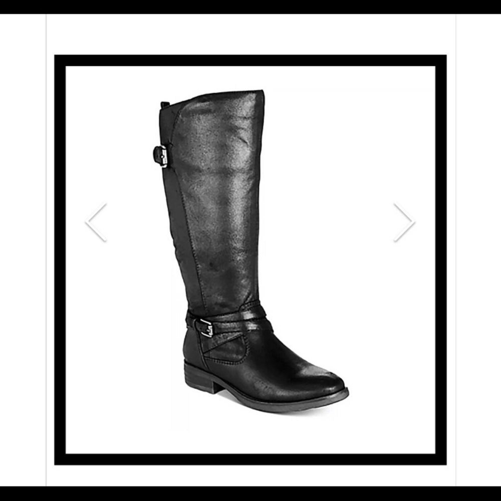 Black Knee High boots.